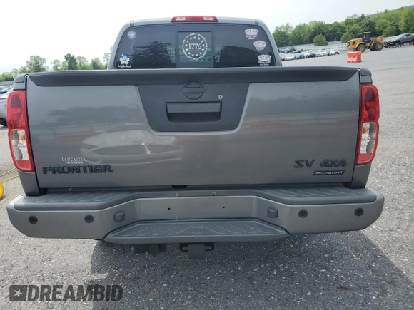 2020 Nissan Frontier SV with VIN 1N6ED0EB2LN723101, listed as a Copart auction lot 57444185 with 74,000 mi miles and Salvage title. Bid and sale history available at DreamBid. Image 6.