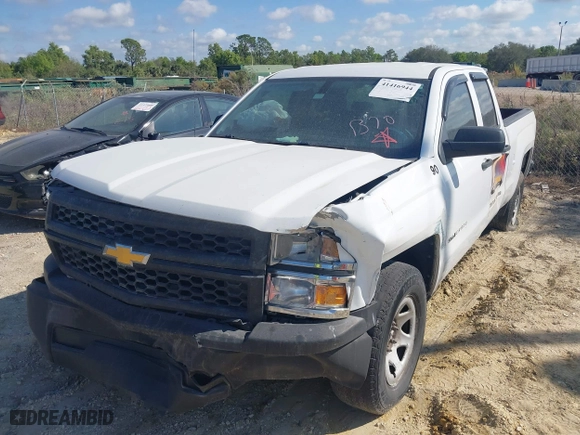 2015 Chevrolet Silverado 1500 LS with VIN 1GCRCPEH5FZ261814, listed as a IAAI auction lot 41416944 with 152,026 mi miles. Bid and sale history available at carsss.com. Image 19.
