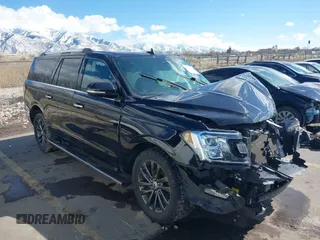 2020 Ford Expedition Max Limited z VIN 1FMJK2AT4LEA48185, wystawiony jako IAAI lot #41839994 z przebiegiem 96 063 mil mil oraz . Historia ofert i sprzedaży dostępna na DreamBid. Obrazek 1.