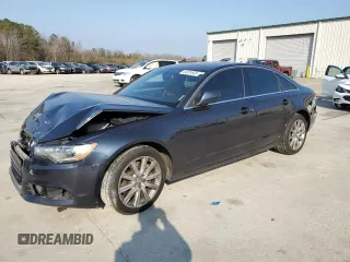 2015 Audi A6 2.0T Premium with VIN WAUCFAFC5FN008445, listed as a Copart auction lot 44324535 with 130,515 mi miles and Salvage Title. Bid and sale history available at carsss.com. Image 1.