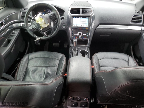 2019 Ford Explorer Sport with VIN 1FM5K8GT4KGA83937, listed as a Copart auction lot 49040345 with 124,029 mi miles and Salvage Title. Bid and sale history available at carsss.com. Image 8.