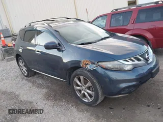 2014 Nissan Murano SV with VIN JN8AZ1MU7EW408338, listed as a IAAI auction lot 41226336 with 161,849 mi miles and . Bid and sale history available at carsss.com. Image 1.