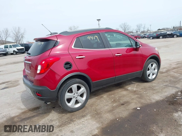2016 Buick Encore Convenience with VIN KL4CJFSB3GB630339, listed as a IAAI auction lot 41939419 with 83,293 mi miles. Bid and sale history available at carsss.com. Image 4.
