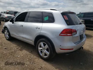 2012 Volkswagen Touareg Exec with VIN WVGEF9BP9CD009937, listed as a Copart auction lot 59622944 with Not Provided miles and Clean Title. Bid and sale history available at DreamBid. Image 2.