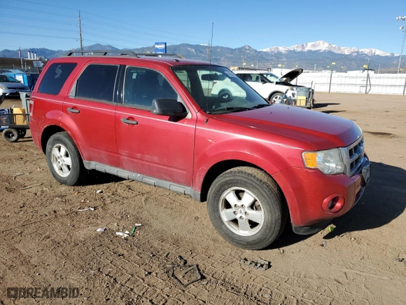 2011 Ford Escape XLT with VIN 1FMCU9D72BKB66536, listed as a Copart auction lot 50634795 with 187,113 mi miles and Salvage Title. Bid and sale history available at carsss.com. Image 4.