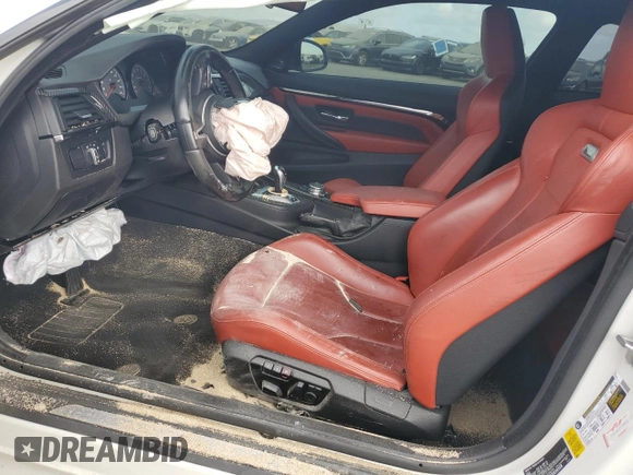 2015 BMW M4 with VIN WBS3R9C53FK334270, listed as a Copart auction lot 68763514 with 71,816 mi miles and Salvage Title. Bid and sale history available at carsss.com. Image 7.