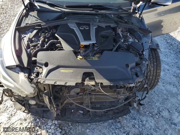 2018 Infiniti Q60 3.0t LUXE with VIN JN1EV7EK8JM341945, listed as a Copart auction lot 43356955 with 146,531 mi miles and Salvage Title. Bid and sale history available at carsss.com. Image 11.