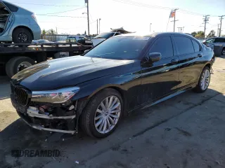 2016 BMW 7 Series 740i with VIN WBA7E2C54GG547404, listed as a Copart auction lot 40052803 with 94,008 mi miles. Bid and sale history available at carsss.com. Image 1.