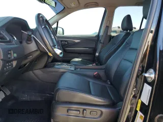 2022 Honda Ridgeline RTL-E with VIN 5FPYK3F73NB014672, listed as a Copart auction lot 54617475 with 76,160 mi miles and Salvage title. Bid and sale history available at DreamBid. Image 7.