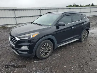 2019 Hyundai Tucson Limited with VIN KM8J3CAL2KU855344, listed as a Copart auction lot 61031495 with 45,622 mi miles and Salvage title. Bid and sale history available at DreamBid. Image 1.