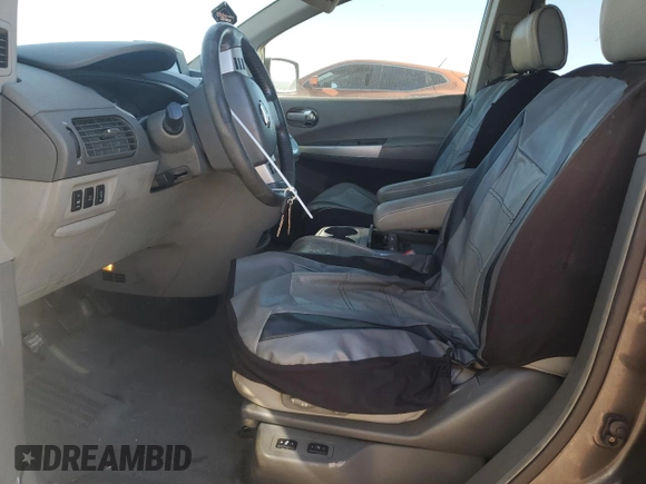 2007 Nissan Quest S with VIN 5N1BV28U47N138436, listed as a Copart auction lot 43546535 with 118,194 mi miles and Salvage Title. Bid and sale history available at carsss.com. Image 7.