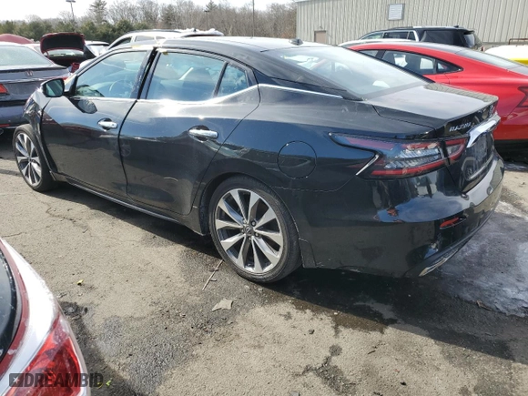 2023 Nissan Maxima Platinum with VIN 1N4AA6FV2PC505995, listed as a Copart auction lot 45787585 with 12,524 mi miles and Salvage Title. Bid and sale history available at carsss.com. Image 2.