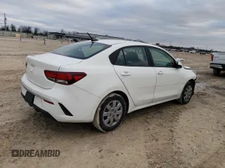 2022 Kia Rio LX with VIN 3KPA24AD7NE463632, listed as a Copart auction lot 45103355 with 70,898 mi miles and Salvage Title. Bid and sale history available at carsss.com. Image 3.