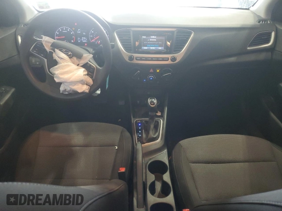2020 Hyundai Accent SE with VIN 3KPC24A61LE098596, listed as a Copart auction lot 54444575 with 56,809 mi miles and Clean Title. Bid and sale history available at carsss.com. Image 8.