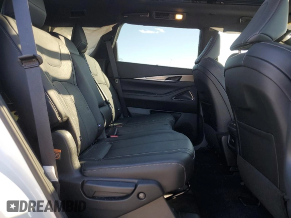 2025 Infiniti QX60 Luxe with VIN 5N1AL1FS5SC338274, listed as a Copart auction lot 48479865 with 1,002 mi miles and Salvage title. Bid and sale history available at DreamBid. Image 10.