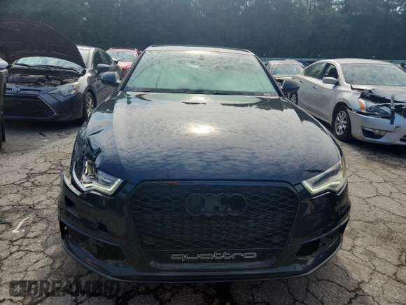 2014 Audi A6 Prestige with VIN WAUHGAFCXEN008586, listed as a Copart auction lot 60304815 with 133,577 mi miles and Salvage title. Bid and sale history available at DreamBid. Image 5.