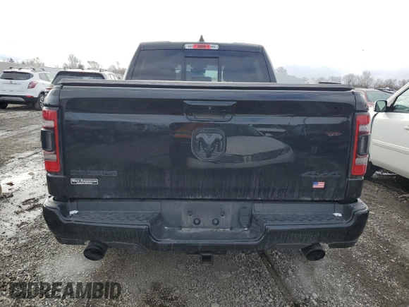 2019 Ram 1500 Big Horn/Lone Star with VIN 1C6SRFFT8KN710666, listed as a Copart auction lot 46471225 with 71,171 mi miles and Non Repairable. Bid and sale history available at carsss.com. Image 6.