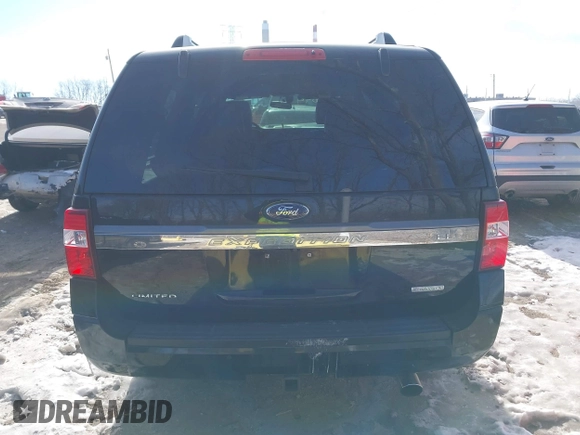 2016 Ford Expedition EL Limited with VIN 1FMJK2AT0GEF22302, listed as a IAAI auction lot 41381094 with 134,871 mi miles. Bid and sale history available at carsss.com. Image 16.