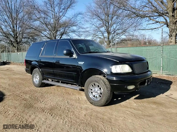 2001 Ford Expedition XLT with VIN 1FMPU16LX1LA39510, listed as a Copart auction lot 47073675 with 175,023 mi miles and Salvage Title. Bid and sale history available at carsss.com. Image 12.