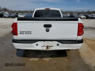 2008 Dodge Dakota SLT with VIN 1D7HW42K08S520311, listed as a Copart auction lot 49389065 with 99,646 mi miles and Salvage Title. Bid and sale history available at carsss.com. Image 6.