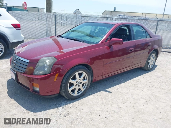 2003 Cadillac CTS with VIN 1G6DM57N830116350, listed as a IAAI auction lot 42160766 with 83,938 mi miles. Bid and sale history available at carsss.com. Image 2.