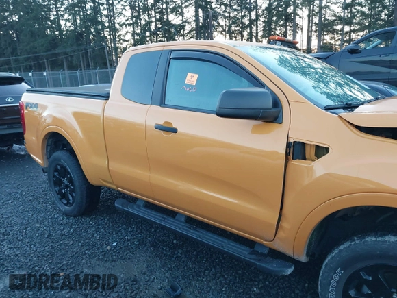 2021 Ford Ranger XL with VIN 1FTER1FH8MLD64959, listed as a IAAI auction lot 41342332 with 39,681 mi miles. Bid and sale history available at carsss.com. Image 13.