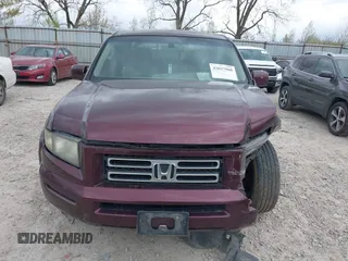 2008 Honda Ridgeline RTL with VIN 2HJYK16558H511163, listed as a IAAI auction lot 42037960 with 191,456 mi miles. Bid and sale history available at carsss.com. Image 12.