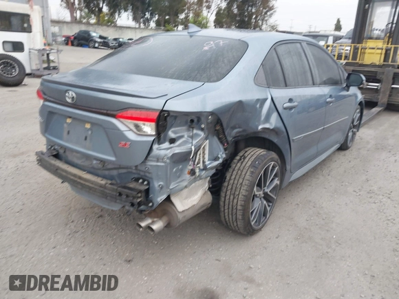 2020 Toyota Corolla SE with VIN JTDS4RCE9LJ019928, listed as a IAAI auction lot 41705356 with 33,456 mi miles and . Bid and sale history available at DreamBid. Image 4.