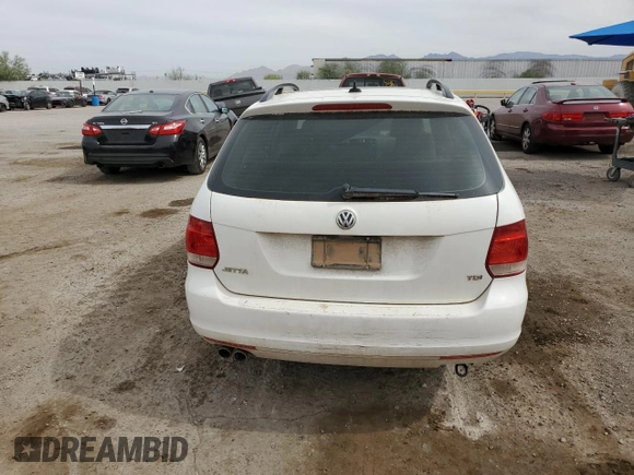 2012 Volkswagen Jetta TDI with VIN 3VWPL7AJ2CM650761, listed as a Copart auction lot 58409985 with 195,996 mi miles and Salvage title. Bid and sale history available at DreamBid. Image 6.