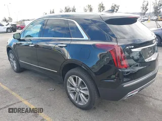 2024 Cadillac XT5 FWD Premium Luxury with VIN 1GYKNCRS6RZ745077, listed as a IAAI auction lot 41247248 with 3,302 mi miles. Bid and sale history available at carsss.com. Image 3.