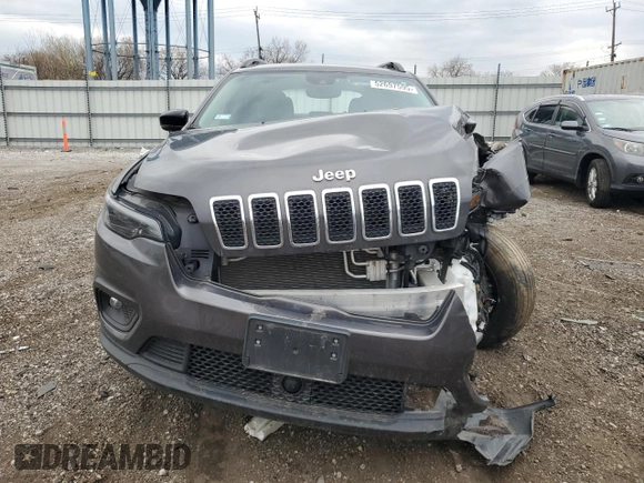 2022 Jeep Cherokee Latitude Lux with VIN 1C4PJMMX7ND500893, listed as a Copart auction lot 52697595 with 46,751 mi miles and Salvage title. Bid and sale history available at DreamBid. Image 5.