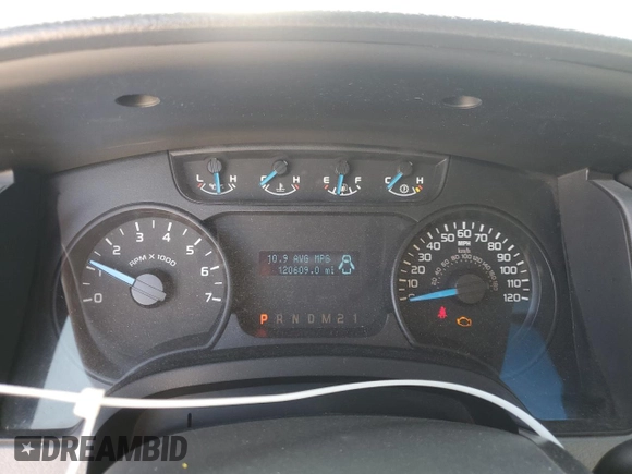 2013 Ford F-150 XL with VIN 1FTFX1EF3DFB73961, listed as a Copart auction lot 48780285 with 120,609 mi miles and Salvage Title. Bid and sale history available at DreamBid. Image 9.