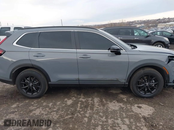 2025 Honda CR-V Sport-L with VIN 2HKRS6H82SH809942, listed as a IAAI auction lot 41504944 with 13,407 mi miles and . Bid and sale history available at DreamBid. Image 13.