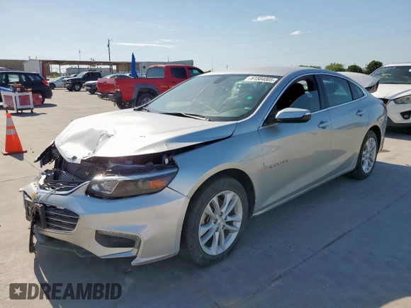 2018 Chevrolet Malibu LT with VIN 1G1ZD5ST3JF181683, listed as a Copart auction lot 61584005 with Not provided miles and Clean title. Bid and sale history available at DreamBid. Image 1.
