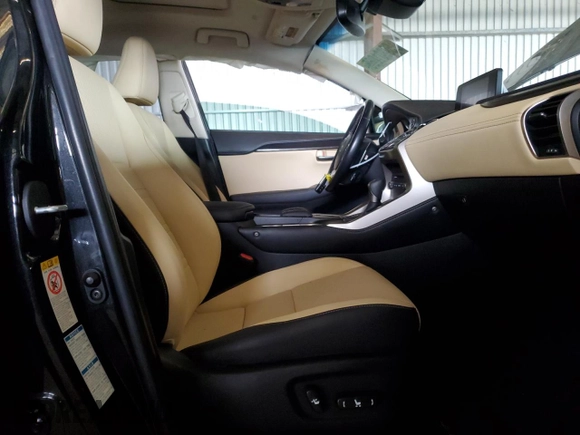 2018 Lexus NX 300h with VIN JTJBJRBZ0J2076116, listed as a Copart auction lot 59801065 with 67,158 mi miles and Salvage title. Bid and sale history available at DreamBid. Image 7.