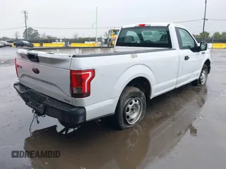 2016 Ford F-150 XL with VIN 1FTMF1C89GKF71802, listed as a IAAI auction lot 41557014 with 129,794 mi miles. Bid and sale history available at carsss.com. Image 4.