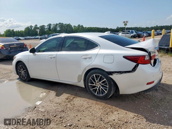 2016 Lexus ES 330 with VIN JTHBK1GGXG2238351, listed as a Copart auction lot 61238925 with 62,447 mi miles and Salvage title. Bid and sale history available at DreamBid. Image 2.