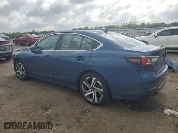 2022 Subaru Legacy Limited XT with VIN 4S3BWGN61N3023791, listed as a Copart auction lot 60174785 with 34,261 mi miles and Salvage title. Bid and sale history available at DreamBid. Image 2.
