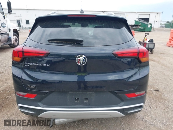 2021 Buick Encore GX Select с VIN KL4MMESL4MB071667, выставлен на аукционе IAAI как лот 42316833 с пробегом 41 202 миль миль и . История ставок и продаж доступна на DreamBid. Изображение 15.
