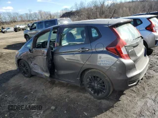 2018 Honda Fit Sport with VIN 3HGGK5H63JM727275, listed as a Copart auction lot 47428985 with 77,746 mi miles and Salvage Title. Bid and sale history available at carsss.com. Image 2.