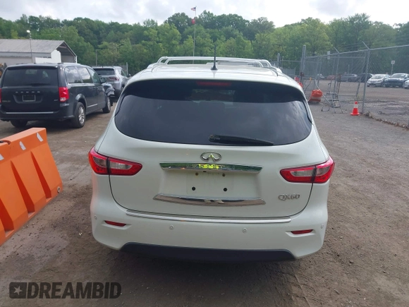 2015 Infiniti QX60 z VIN 5N1AL0MM3FC546979, wystawiony jako IAAI lot #42192346 z przebiegiem 181 679 mil mil oraz . Historia ofert i sprzedaży dostępna na DreamBid. Obrazek 15.