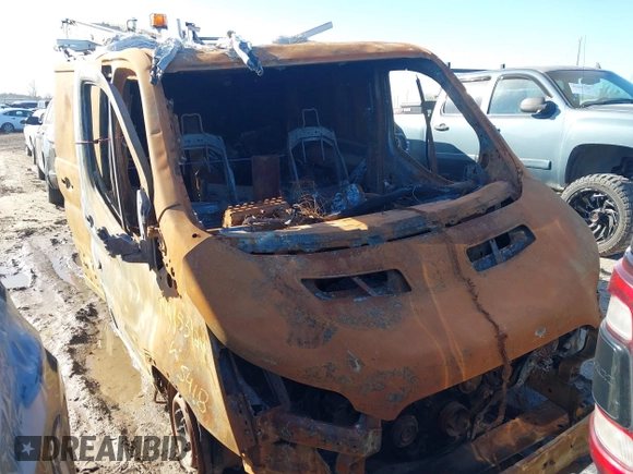 2015 Ford Transit Cargo with VIN 1FTNR1ZMXFKA45418, listed as a IAAI auction lot 41585352 with Not Provided miles and . Bid and sale history available at DreamBid. Image 1.