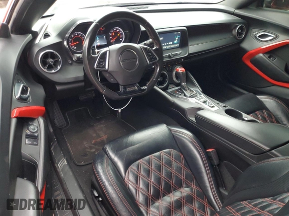 2017 Chevrolet Camaro 1LT with VIN 1G1FB3DSXH0169464, listed as a Copart auction lot 88295695 with 77,002 mi miles and Salvage Title. Bid and sale history available at carsss.com. Image 8.