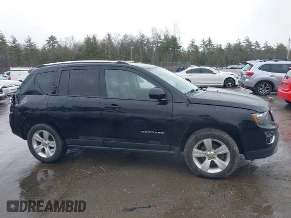 2015 Jeep Compass High Altitude Edition with VIN 1C4NJDEB7FD110128, listed as a IAAI auction lot 41956356 with 111,144 mi miles. Bid and sale history available at carsss.com. Image 12.