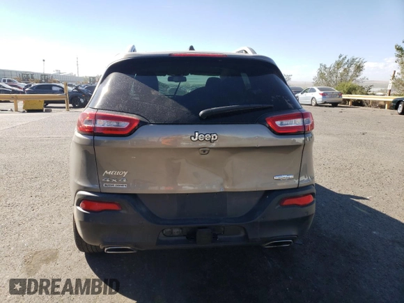 2017 Jeep Cherokee Latitude with VIN 1C4PJMCS0HW631940, listed as a Copart auction lot 76422654 with 58,220 mi miles and Salvage Title. Bid and sale history available at DreamBid. Image 6.