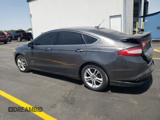 2016 Ford Fusion Titanium with VIN 3FA6P0SU0GR173636, listed as a Copart auction lot 59588095 with 119,998 mi miles and Salvage title. Bid and sale history available at DreamBid. Image 2.
