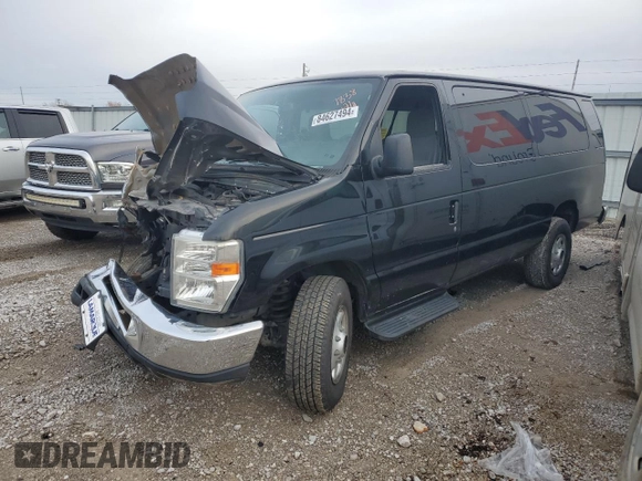 2013 Ford Econoline Passenger XL z VIN 1FBSS3BL7DDA67838, wystawiony jako Copart lot #84627494 z przebiegiem Nie podano mil oraz Szkoda całkowita • Salvage title. Historia ofert i sprzedaży dostępna na DreamBid. Obrazek 1.