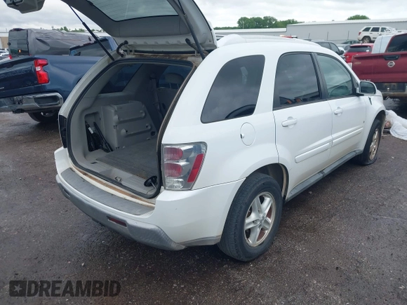 2006 Chevrolet Equinox LT with VIN 2CNDL63F266012450, listed as a IAAI auction lot 42128908 with 136,483 mi miles. Bid and sale history available at carsss.com. Image 4.