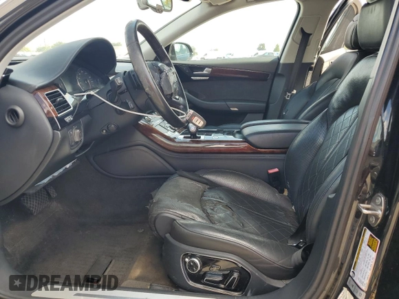 2013 Audi A8 4.0L with VIN WAUR2AFD1DN008020, listed as a Copart auction lot 50792045 with 132,293 mi miles and Clean title. Bid and sale history available at DreamBid. Image 7.