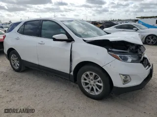 2020 Chevrolet Equinox LT with VIN 2GNAXKEV8L6152109, listed as a Copart auction lot 48637325 with 93,403 mi miles and Salvage Title. Bid and sale history available at carsss.com. Image 4.